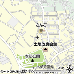 沖縄県島尻郡南風原町本部439-2周辺の地図
