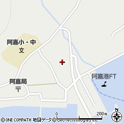 沖縄県島尻郡座間味村阿嘉9周辺の地図