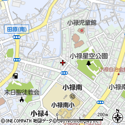 ライオンズマンション小禄南管理事務室周辺の地図