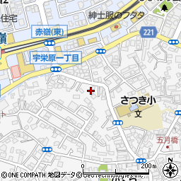 沖縄県那覇市宇栄原1丁目17-27周辺の地図