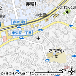 沖縄県那覇市宇栄原1丁目15-25周辺の地図