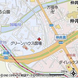 三和交通グループ　国場営業所周辺の地図