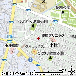 金城クリーニング店周辺の地図