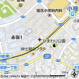 学習受験社ガゼット小禄教室周辺の地図