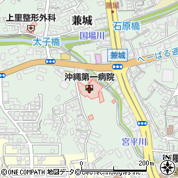 沖縄第一病院訪問介護サービス周辺の地図