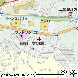 おきぎんローン・ＦＰステーション　南風原店周辺の地図