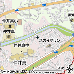 新垣ハイツＡ棟周辺の地図