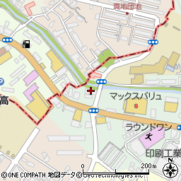イオン琉球株式会社本社周辺の地図