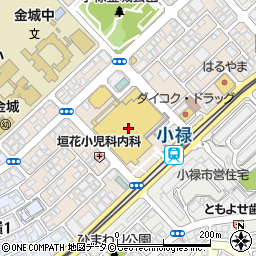 イオン那覇店周辺の地図