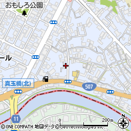 高江洲アパート周辺の地図