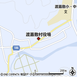 沖縄県島尻郡渡嘉敷村周辺の地図