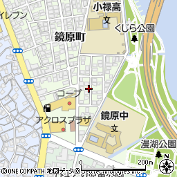 沖縄県那覇市鏡原町周辺の地図