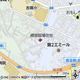 県営国場市街地住宅周辺の地図