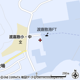 渡嘉敷港ＦＴ（渡嘉敷村）周辺の地図