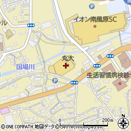 株式会社丸三ランドリー　丸大店周辺の地図