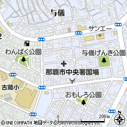 伊波文子琉舞研究所周辺の地図