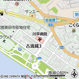 医療法人 社団かびら会 川平病院周辺の地図