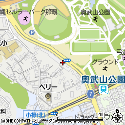 アパート奥武山周辺の地図