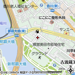 安里アパートＡ周辺の地図