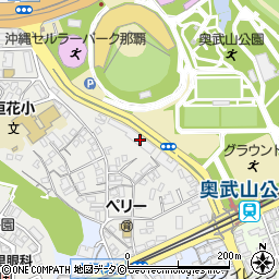 沖縄県警友会周辺の地図