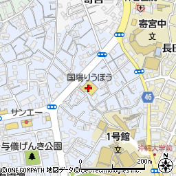 京都屋クリーニング　りうぼう国場店周辺の地図