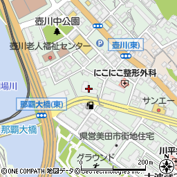 県営大橋市街地住宅周辺の地図