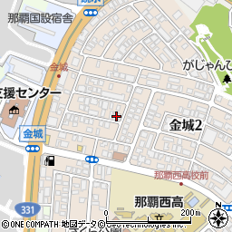 茶話本舗デイサービス小禄金城事業所周辺の地図