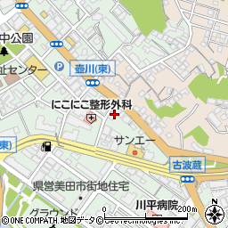 やきとり大吉 古波蔵店周辺の地図
