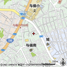 株式会社津波古酒造周辺の地図