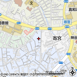 沖縄県那覇市与儀203-6周辺の地図