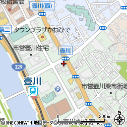 沖縄全逓共済会館周辺の地図