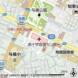 沖縄赤十字病院（日本赤十字社）周辺の地図