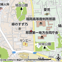 日本司法支援センター　沖縄地方事務所周辺の地図