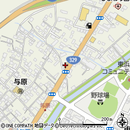 吉野家 ３２９号線与那原店周辺の地図
