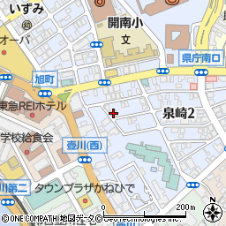 ファイン・ビュー泉崎周辺の地図