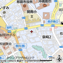 ココハウス泉崎周辺の地図