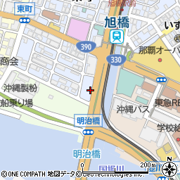 沖縄県那覇市東町1周辺の地図