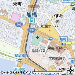 ローソン旭橋駅前店周辺の地図