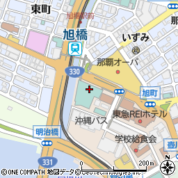 ローソン旭橋駅前店周辺の地図