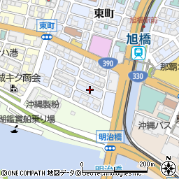 沖縄県那覇市東町13周辺の地図