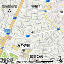 麺場 神徳 壺屋店周辺の地図