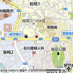 シティーハイム松尾周辺の地図