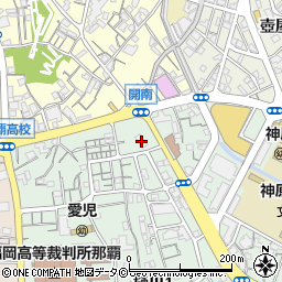 コザ信用金庫開南支店周辺の地図