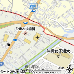 琉球銀行タウンプラザかねひでよなばる市場 ＡＴＭ周辺の地図