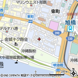 東アパート周辺の地図