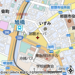 ダイソー那覇オーパ店周辺の地図