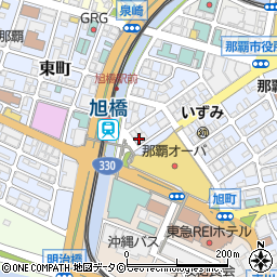 我　那覇カギ店周辺の地図