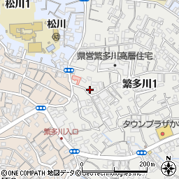 平敷アパート周辺の地図