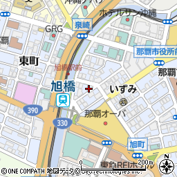 津堅事務用品店　泉崎店周辺の地図