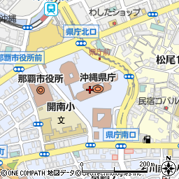 ドトールコーヒーショップ沖縄県庁店周辺の地図